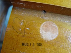 Fender Stratocaster- Reissue Strat Bodies — 1982%20tremolodate