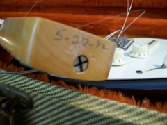 Fender Stratocaster - Reissue Strat Necks — 5 27 82 V000978