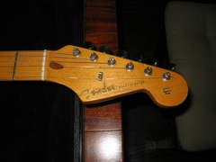 Fender Stratocaster - Reissue Strat Necks — Smudged decal