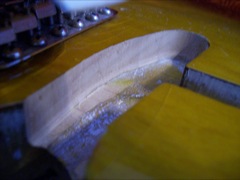 Fender Stratocaster- Reissue Strat Bodies — V000978 route