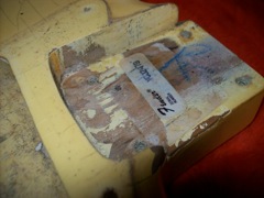 Fender Stratocaster- Reissue Strat Bodies — V002479 sticker