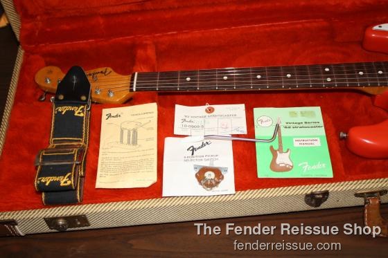 Fender 1982 '62 Reissue Stratocaster. SOLD — 006 13