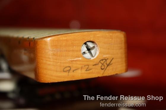 1984 Fender Stratocaster '57 Reissue. SOLD. — 019 7