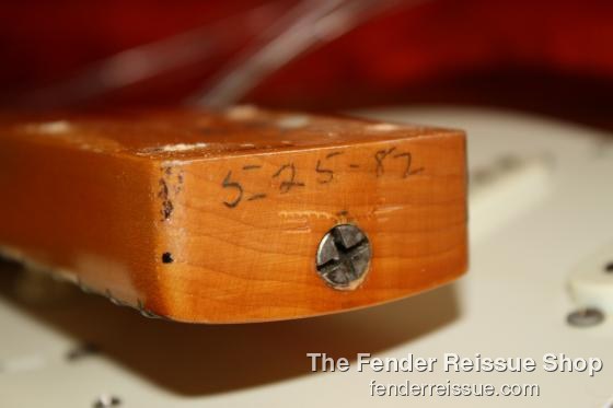 Fender 1982 American Reissue '57 Strat - SOLD — 022 11