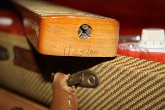 1988 Fender '57 Reissue Stratocaster $2299. SOLD — 054