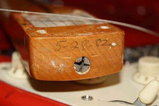 1982 Fender '57 Reissue Stratocaster. $3750 — 057 0