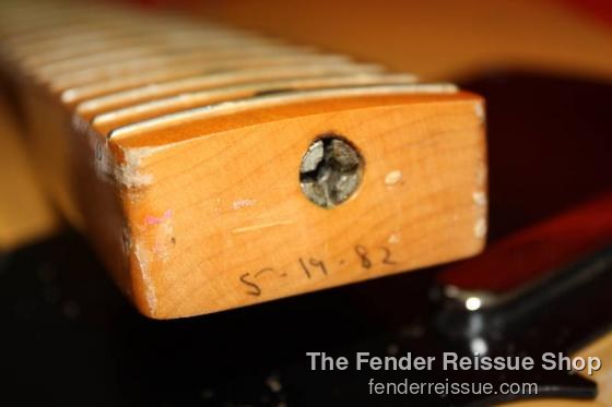 1982 Fender '52 Reissue Telecaster. $3100 — 10