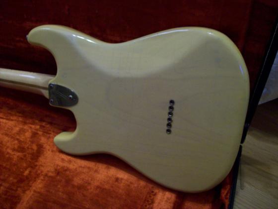 1973 fender strat hardtail blonde custom color stratocaster