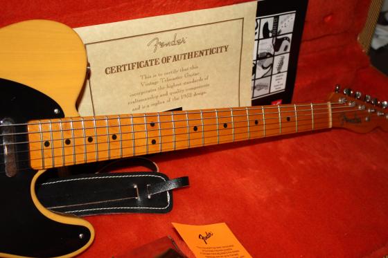 1997 Fender '52 Reissue Tele - SOLD — 110