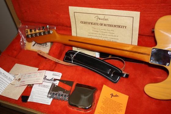 1997 Fender '52 Reissue Tele - SOLD — 115