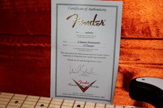 Fender Custom Shop Eric Clapton Stratocaster Blackie - SOLD — 323233