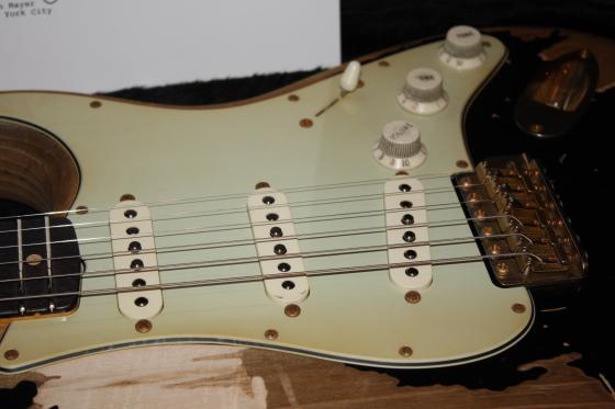 Fender John Mayer Limited Edition Black1 The Black One Custom Shop Stratocaster Guitar - $22,500 — 617