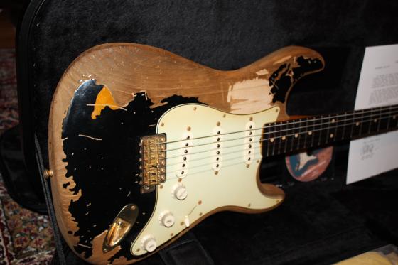 Fender John Mayer Limited Edition Black1 The Black One Custom Shop Stratocaster Guitar - $22,500 — 620