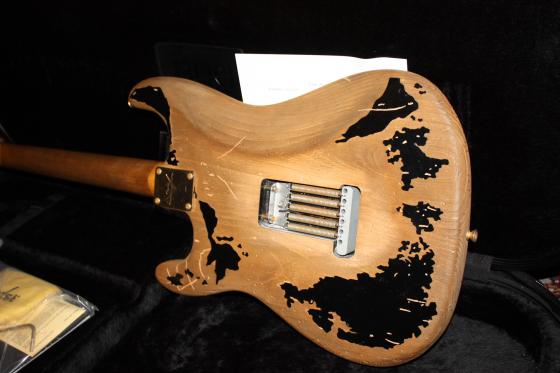 Fender John Mayer Limited Edition Black1 The Black One Custom Shop Stratocaster Guitar - $22,500 — 624