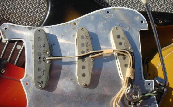 fender 1965 stratocaster pickups pots electronics switch wiring