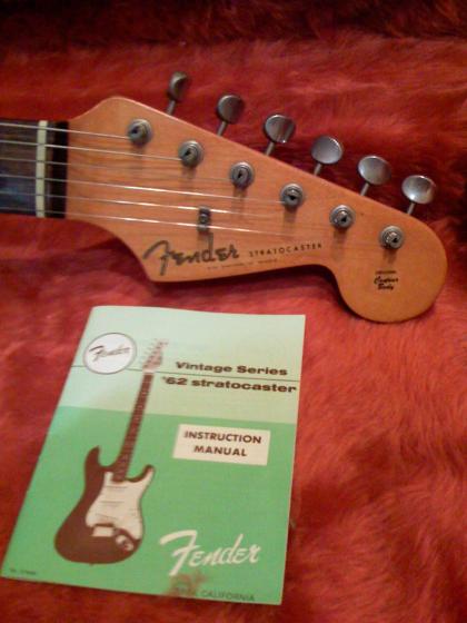 1988 Fender '62 Reissue Stratocaster - $2499. SOLD. — 0