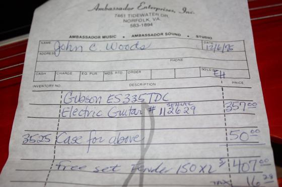 1975 Gibson es-335 - $4500