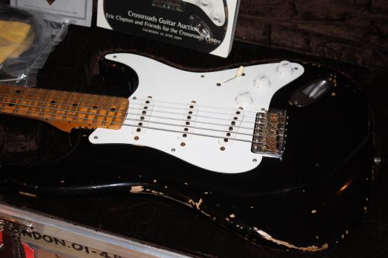 Fender Custom Shop Eric Clapton Blackie Tribute Replica Strat TK409 - SOLD.