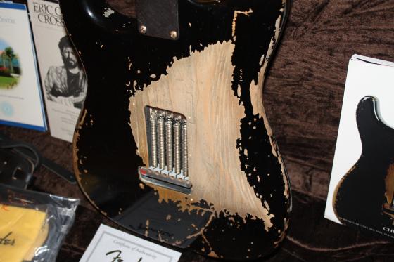 Fender Custom Shop Eric Clapton Blackie Tribute Replica Strat TK409 - SOLD.