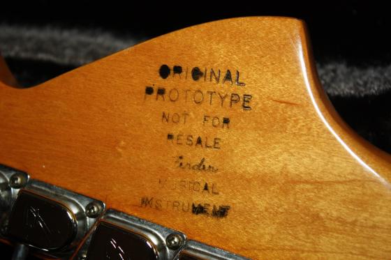 1980 Fender Jimi Hendrix Prototype Stratocaster Reverse Proto - Not For Sale.