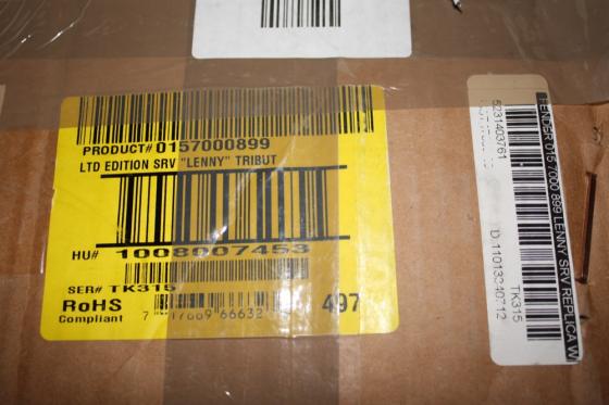 fender lenny box case documentation