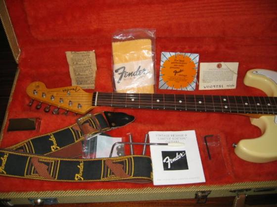 1988 Fender '62 Reissue Stratocaster - Sold