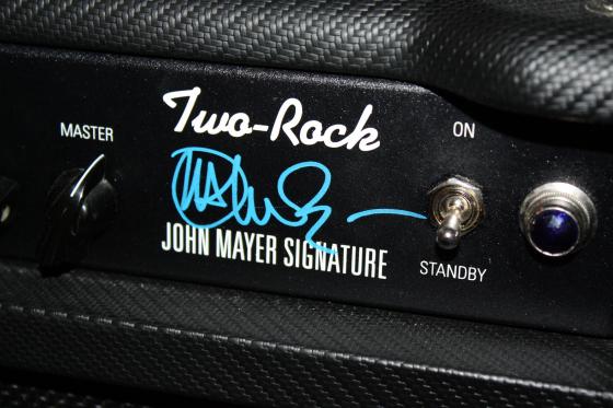 Two Rock John Mayer Signature Amplifier w/ Roadcase and 2x12" Cabinet - SOLD.