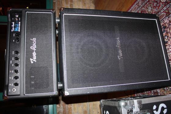 Two Rock John Mayer Signature Amplifier w/ Roadcase and 2x12" Cabinet - SOLD.