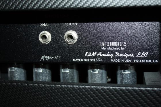 Two Rock John Mayer Signature Amplifier w/ Roadcase and 2x12" Cabinet - SOLD.
