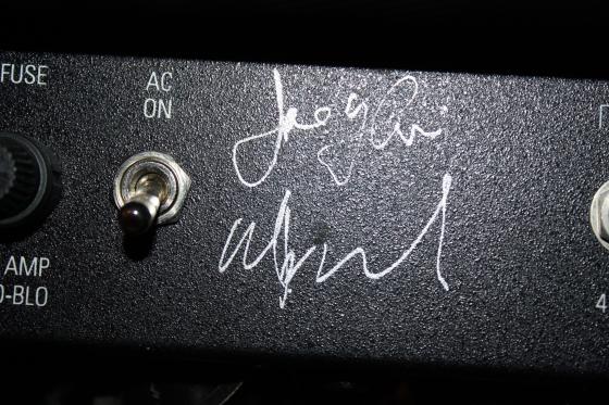 Two Rock John Mayer Signature Amplifier w/ Roadcase and 2x12" Cabinet - SOLD.