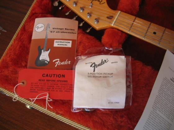 1987 Fender '57 Reissue Stratocaster - Sold