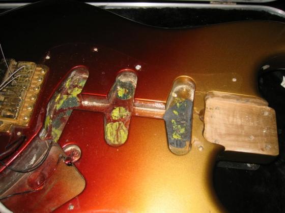 fender the strat body