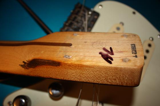 1982 fender dan smith stratocaster neck butt