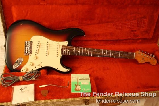 fender reissue case candy and manual