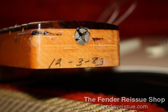 fender neck date