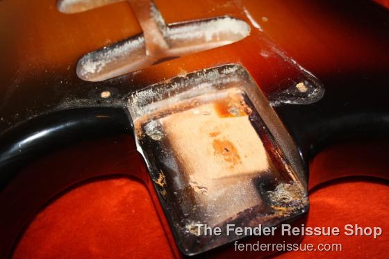 fender reissue neck pocket