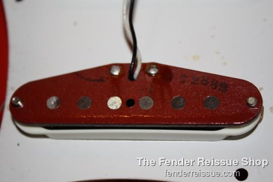 1982 Fender '57 Reissue Stratocaster Fiesta Red - SOLD