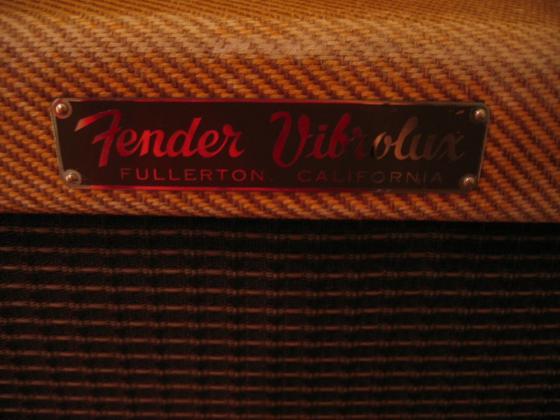 1956 Fender Vibrolux - $3499. SOLD.