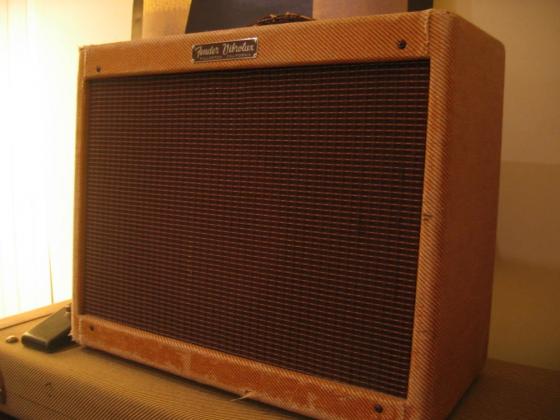 1956 Fender Vibrolux - $3499. SOLD.
