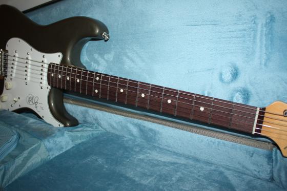 Fender John Mayer Stage Played, Owned, and Signed Masterbuilt Stratocaster