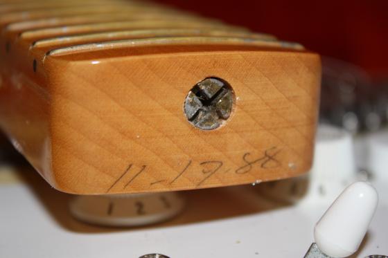 1988 Fender '57 Reissue Stratocaster - $2200. SOLD