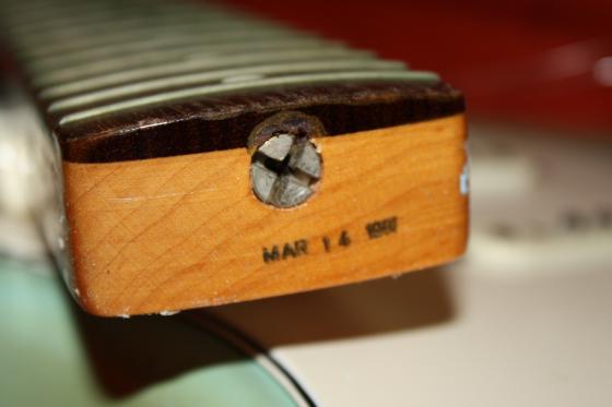 1991 Fender '62 Reissue Stratocaster. SOLD.