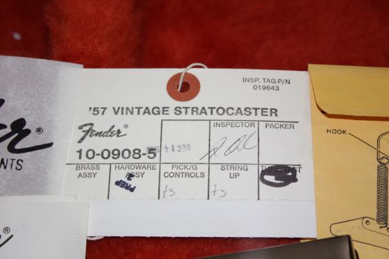 1989 Fender '57 Vintage Reissue Stratocaster - SOLD