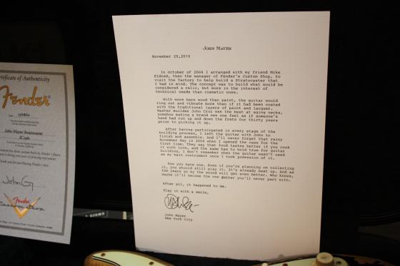 Fender John Mayer Limited Edition Black1 The Black One Custom Shop Stratocaster - SOLD