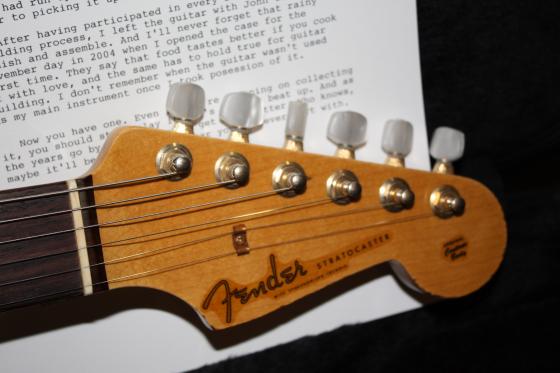 Fender John Mayer Limited Edition Black1 The Black One Custom Shop Stratocaster - SOLD