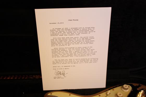 Fender John Mayer Limited Edition Black1 Custom Shop Masterbuilt Stratocaster