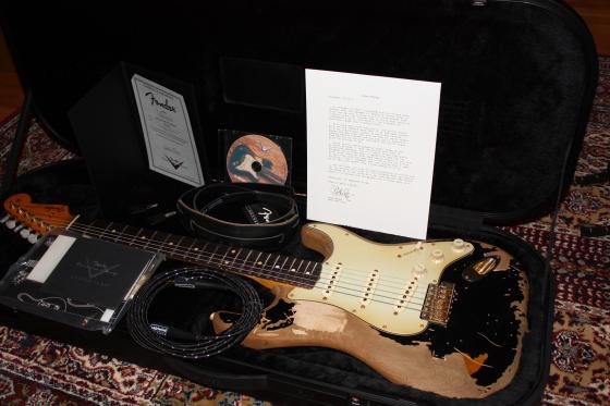 Fender John Mayer Limited Edition Black1 Custom Shop Masterbuilt Stratocaster