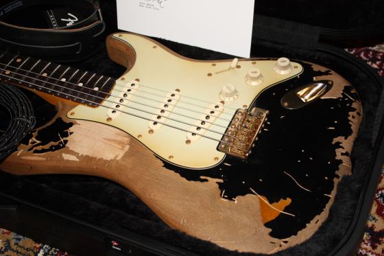 Fender John Mayer Limited Edition Black1 Custom Shop Masterbuilt Stratocaster