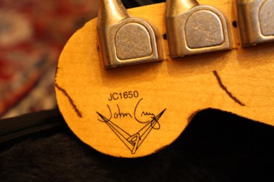 Fender John Mayer Limited Edition Black1 Custom Shop Masterbuilt Stratocaster