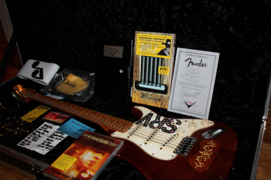 Fender Stevie Ray Vaughan Custom Shop Lenny Tribute Strat. SOLD.